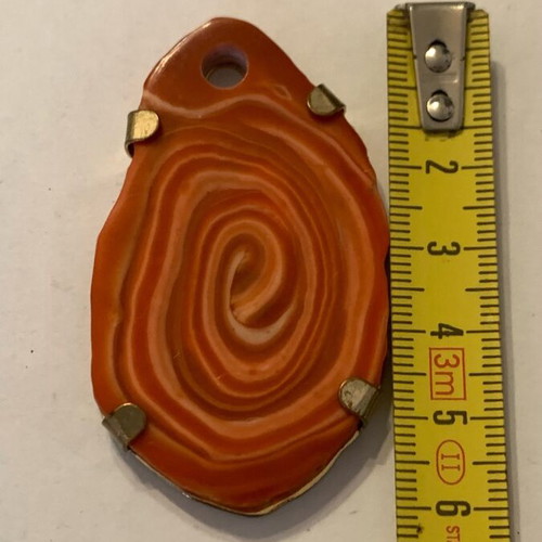 Medallion used with a beautiful stone
