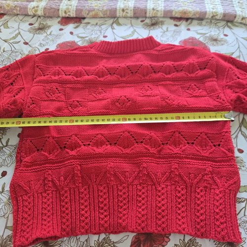 Zara soft sweater like new, size 140 cm, red
