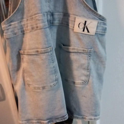 Calvin Klein overall dress new authentic