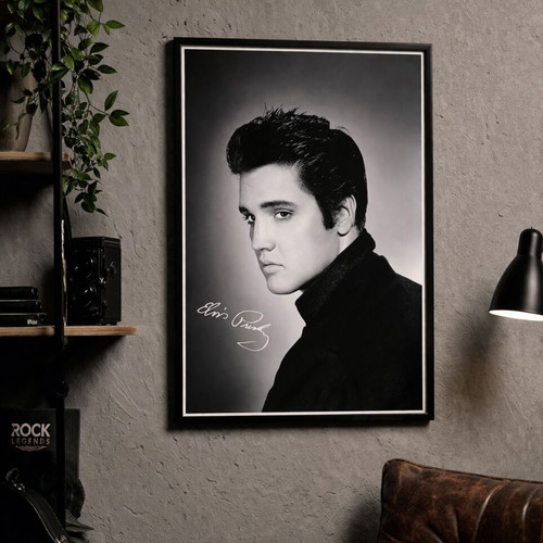 Elvis Presley poster 40x60cm new, black and white