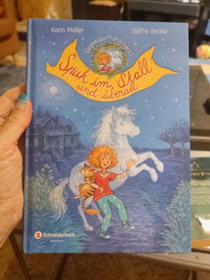 German kids book Spuk im Stall und Ueberall brand new