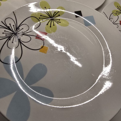 Dinner plates, set of 5