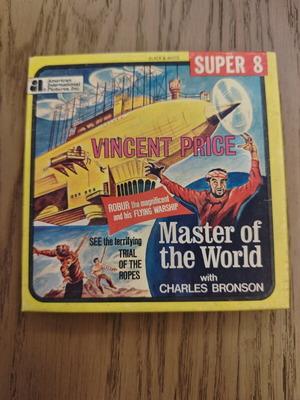 Super 8 film Master of the World Vincent Price Ken Films like new