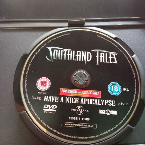 Southland Tales DVD like new, comedy action adventure, subbed