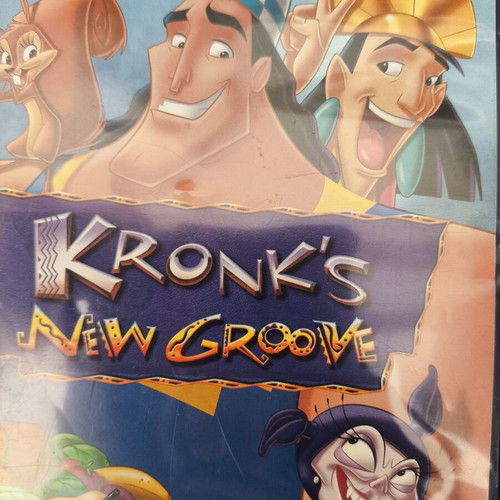Kronk's New Groove Disney DVD like new, dubbed