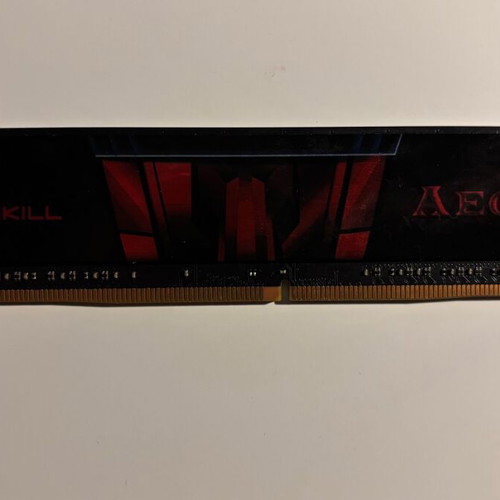 G.SKILL Aegis DDR4 2666 1x8 8GB RAM used memory