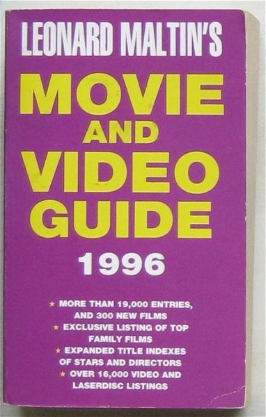  Leonard Maltin's Movie and Video Guide 1996