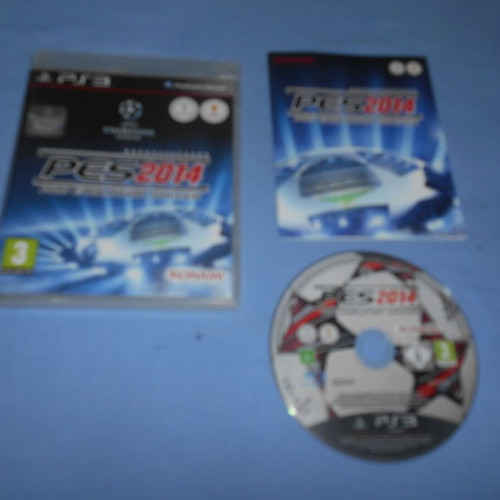PES 2014 Pro Evolution Soccer PS3 like new