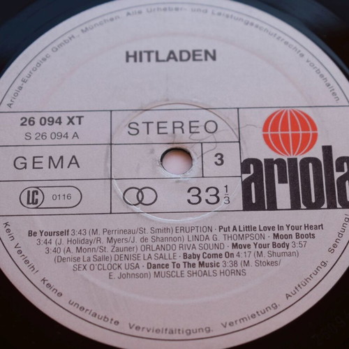 Various Hitladen Spezial International 2 LP compilation