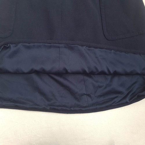 Boden women's skirt 100% wool, short A-Line, size 46, used, blue