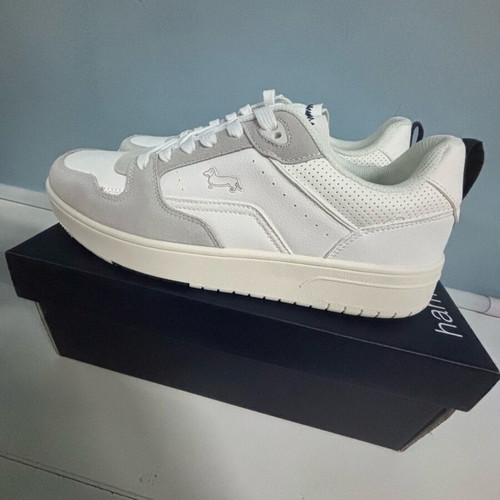 Harmont and Blaine sneakers new, white and gray, sizes 44-45