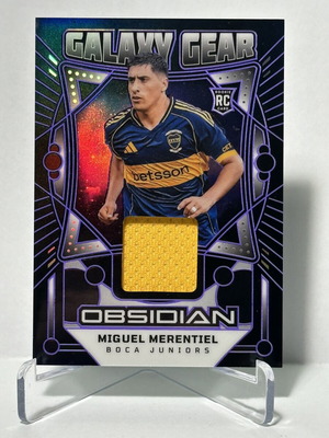 Panini Obsidian Galaxy Gear κάρτα με patch Miguel Merentiel /99