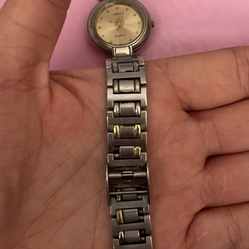 Emporio Armani vintage wristwatch, gold and silver