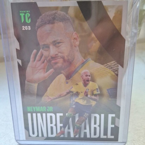 Neymar Jr Unbeatable Panini Top Class card
