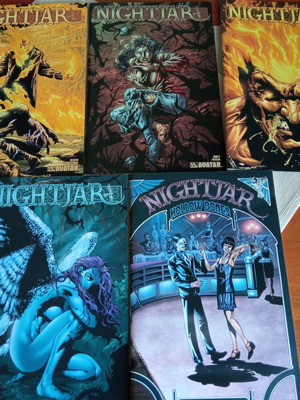 Nightjar mini series #1-4 and special like new, Avatar Press 2004
