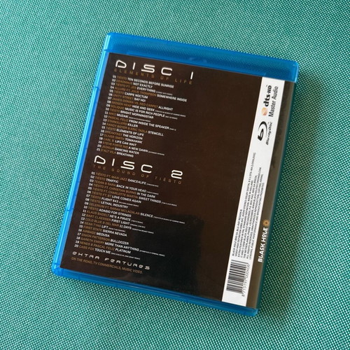 Tiesto Elements of Life World Tour 2x Blu-ray discs like new