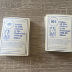 Panini NBA 95-96 stickers, pack of 146, silver foil