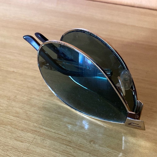 Diesel DS0050 sunglasses like new, green and gold