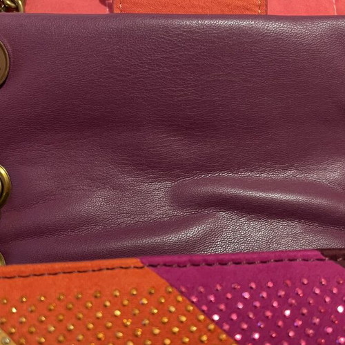 Kurt Geiger Small Kensington shoulder bag multicolor rainbow design like new