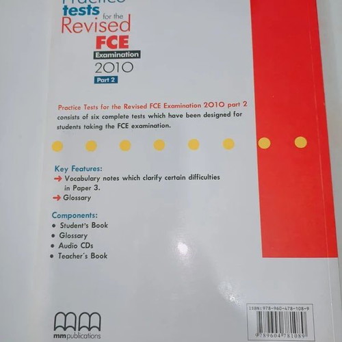 Practice Tests FCE 2010 Student's Book like new