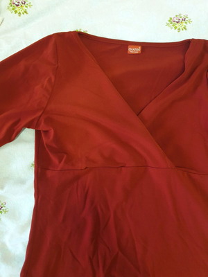 Chaton red blouse size S