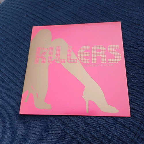 The Killers Somebody Told Me promo CD like new, rock