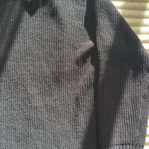 Men's knitted Zara cardigan XL black like new