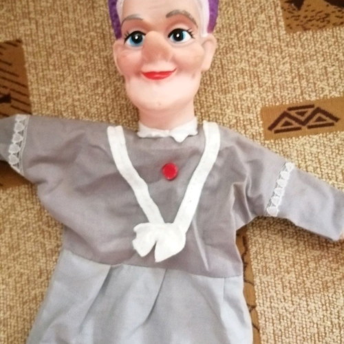 Hand Puppet Theater "The Grandma" used