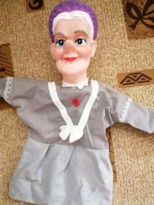 Hand Puppet Theater "The Grandma" used
