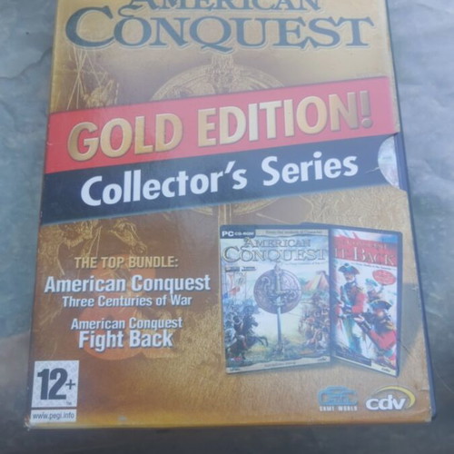 American Conquest Gold Edition βιντεοπαιχνίδι σε άριστη κατάσταση