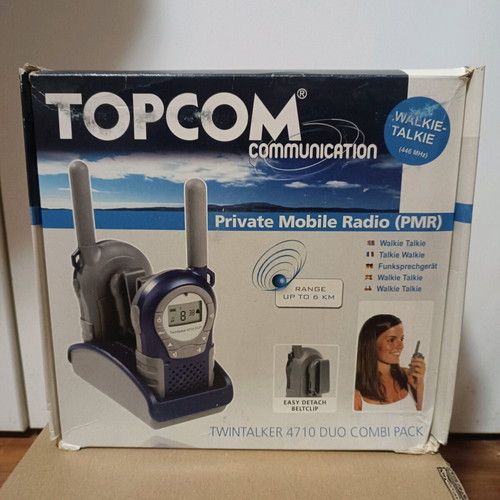 Walkie-talkie set of 2 Twin talker 4710 like new