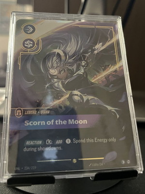 Scorn of the Moon Diana Card League of Legends TCG new