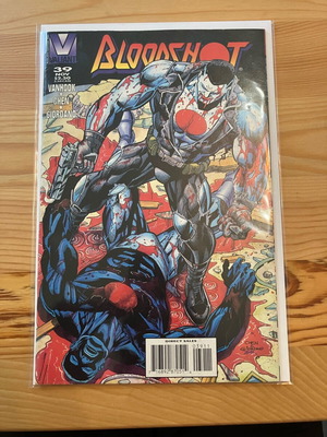 Bloodshot #39 comic used, Valiant Comics vintage 1995