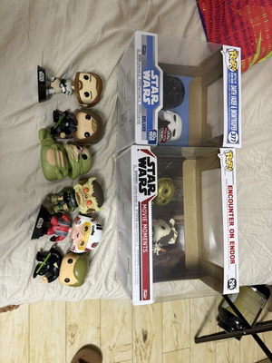 Star Wars Funko Pop figures, set of 100 with Obi-Wan box