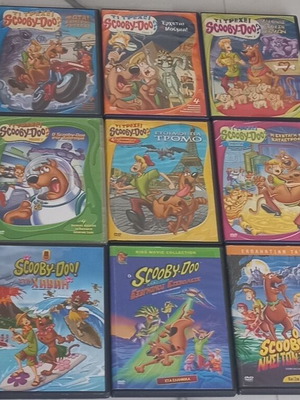 Scooby-Doo DVD πακέτο νέα, παιδικά μεταγλωττισμένα στα ελληνικά