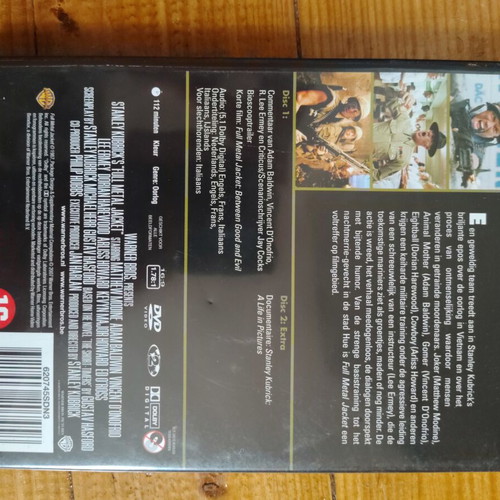 Full Metal Jacket 2 Disc DVD used, special edition, English subs