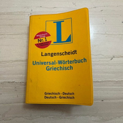 German - Greek Dictionary Langenscheidt
