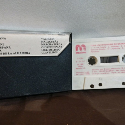 TUNA UNIVERSITARIA DE GRANADA cassette used, laiko