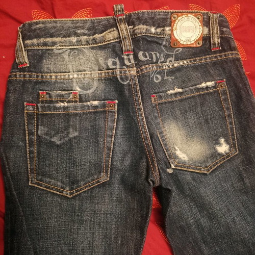 Dsquared women's jeans used, blue, size XS