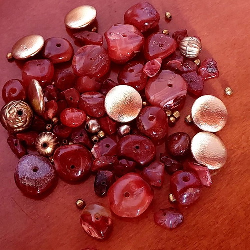 Semi-Precious Stone Beads like new for Handmade Jewelry