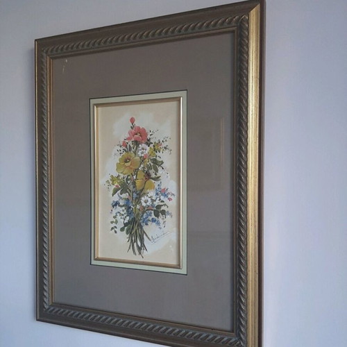 A. Theodoridou painting used in frame 46x36 cm