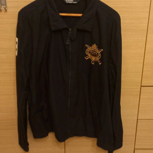 Polo Ralph Lauren jacket XXL blue like new cotton spring