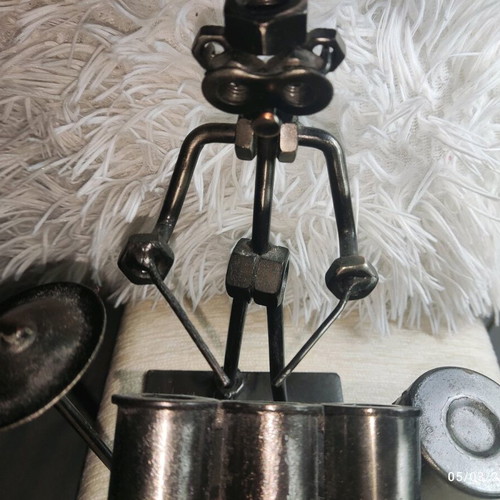 Drums metal decorative ornament like new