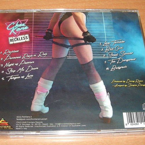 Chez Kane Reckless CD new, rock