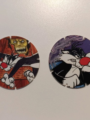 Tasty Sylvester tag collection used, 2 pieces