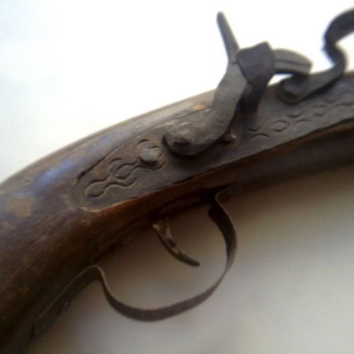 Decorative Pistol Replica 1821 used, non-functional, 39cm