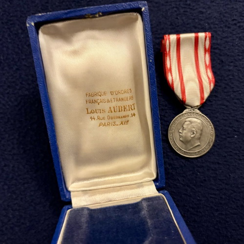 Monaco Medal Prince Louis II Silver First Class like new
