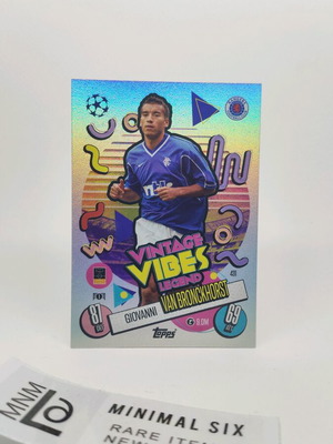 Van Bronckhorst Vintage Vibes Legend card like new Topps Match ATTAX 24-25