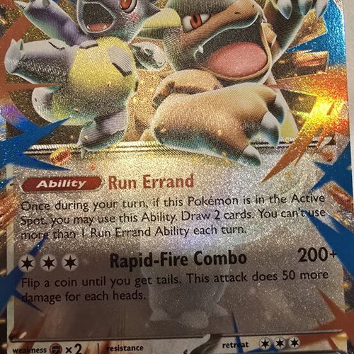 Mega Kangaskhan EX Pokemon card like new