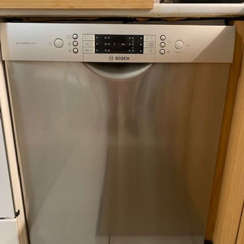 Bosch Series 6 SMS69N28EU dishwasher used, inox, energy class A++